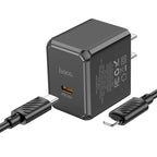 Wall charger “CS15 Ocean” PD30W US cable set