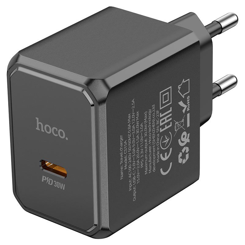 Wall charger “CS15A Ocean” PD30W EU cable set