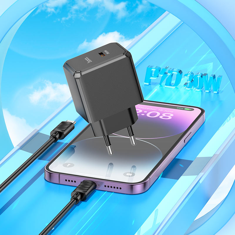 Wall charger “CS15A Ocean” PD30W EU cable set