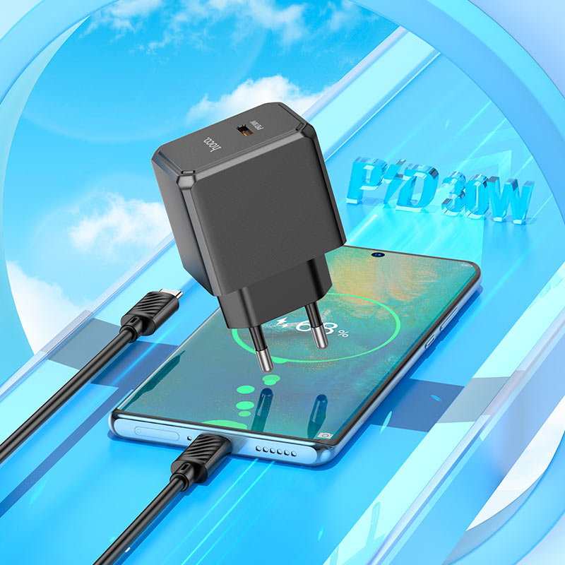 Wall charger “CS15A Ocean” PD30W EU cable set