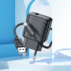 Wall charger “CS21A Rich” QC3.0 EU cable set