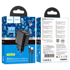 Wall charger “CS21A Rich” QC3.0 EU cable set