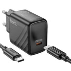 Wall charger “CS22A Value” PD30W EU cable set