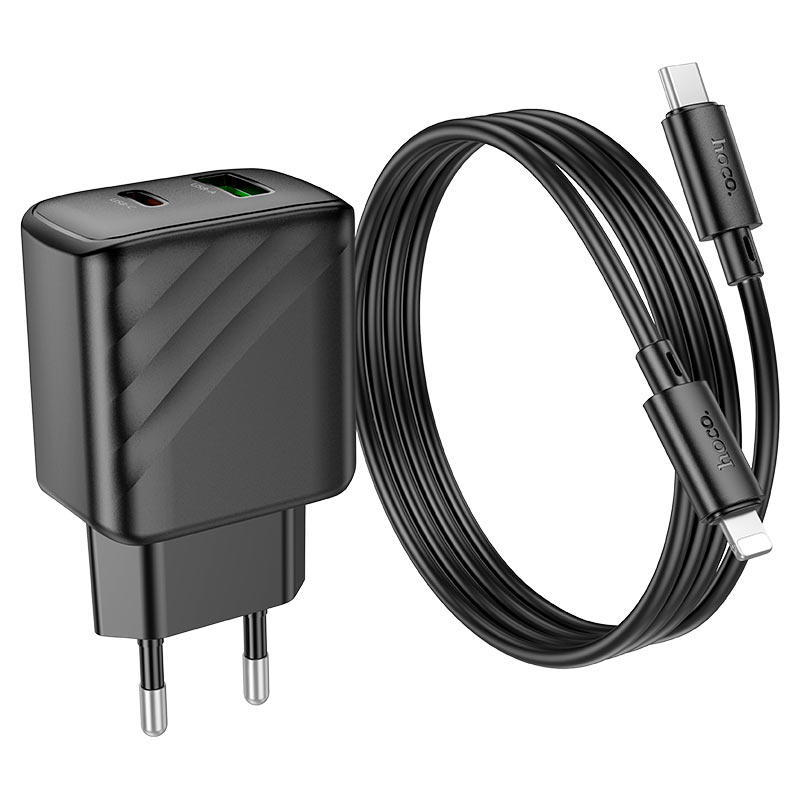 Wall charger “CS23A Sunlight” PD30W + QC3.0 EU cable set
