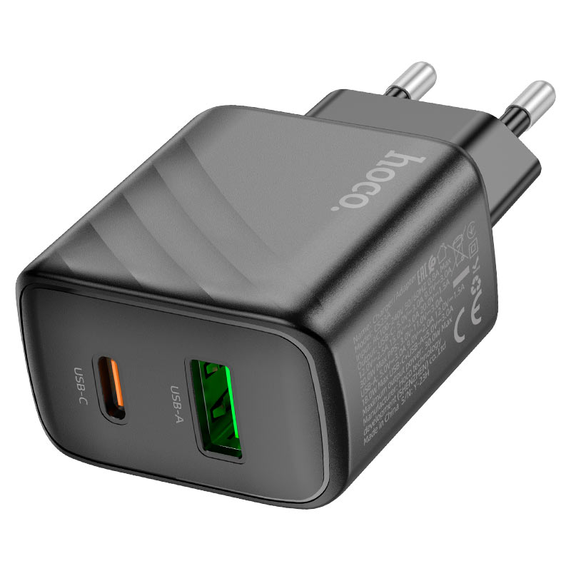 Wall charger “CS23A Sunlight” PD30W + QC3.0 EU cable set