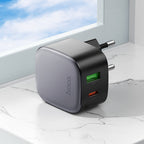 Wall charger “CS32A Rise” PD20W + QC3.0 EU cable set