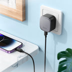 Wall charger “CS32A Rise” PD20W + QC3.0 EU cable set