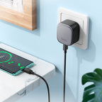 Wall charger “CS32A Rise” PD20W + QC3.0 EU cable set