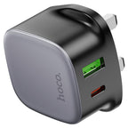 Wall charger “CS32B Rich” PD20W + QC3.0 UK cable set