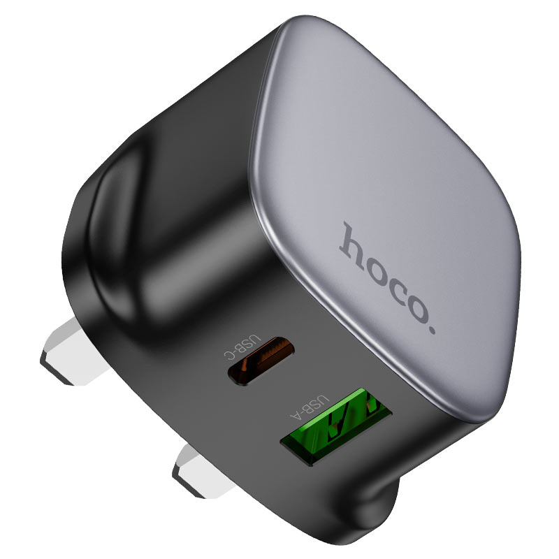 Wall charger “CS32B Rich” PD20W + QC3.0 UK cable set