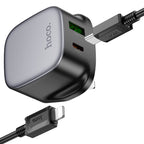 Wall charger “CS32B Rich” PD20W + QC3.0 UK cable set