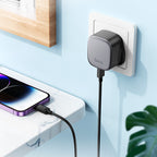 Wall charger “CS32B Rich” PD20W + QC3.0 UK cable set