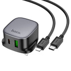 Wall charger “CS32B Rich” PD20W + QC3.0 UK cable set