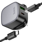 Wall charger “CS32B Rich” PD20W + QC3.0 UK cable set