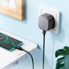 Wall charger “CS32B Rich” PD20W + QC3.0 UK cable set