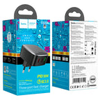Wall charger “CS33A Amanecer” PD30W + QC3.0 EU cable set