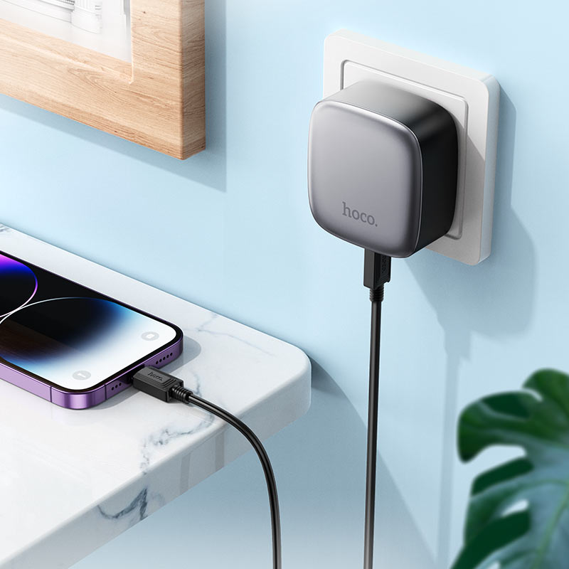 Wall charger “CS33A Amanecer” PD30W + QC3.0 EU cable set