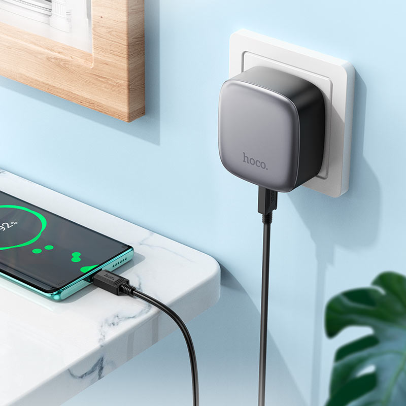 Wall charger “CS33A Amanecer” PD30W + QC3.0 EU cable set
