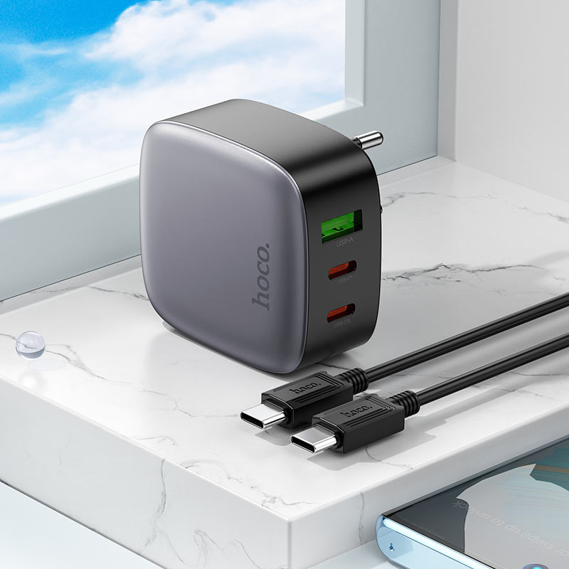 Wall charger “CS33A Amanecer” PD30W + QC3.0 EU cable set