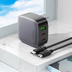 Wall charger “CS33A Amanecer” PD30W + QC3.0 EU cable set