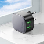Wall charger “CS34A Rayo” QC3.0 EU cable set