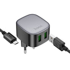 Wall charger “CS34A Rayo” QC3.0 EU cable set