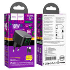 Wall charger “CS34A Rayo” QC3.0 EU cable set