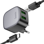 Wall charger “CS34A Rayo” QC3.0 EU cable set