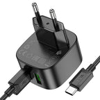 Wall charger “CS34A Rayo” QC3.0 EU cable set