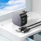 Wall charger “CS34A Rayo” QC3.0 EU cable set