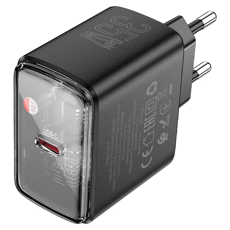 Wall charger “CS41A Smart” PD35W EU cable set