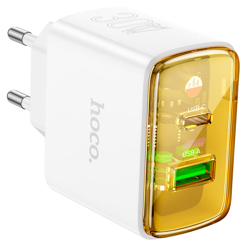 Wall charger “CS42A Smart” PD30W + QC3.0 EU cable set