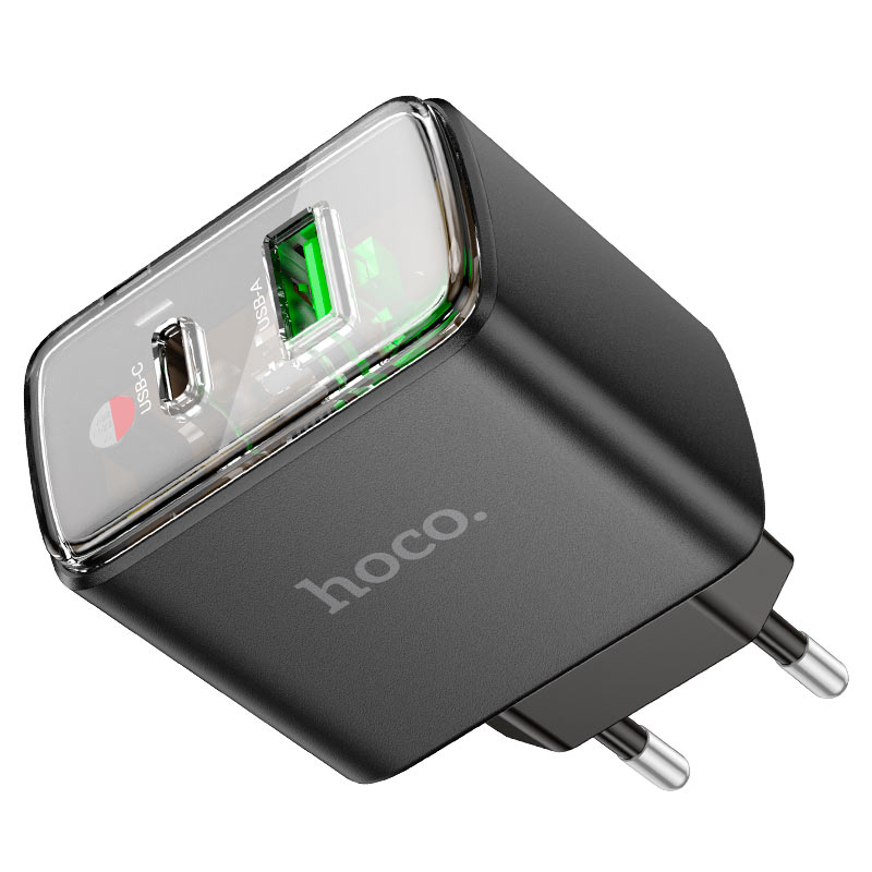 Wall charger “CS42A Smart” PD30W + QC3.0 EU cable set