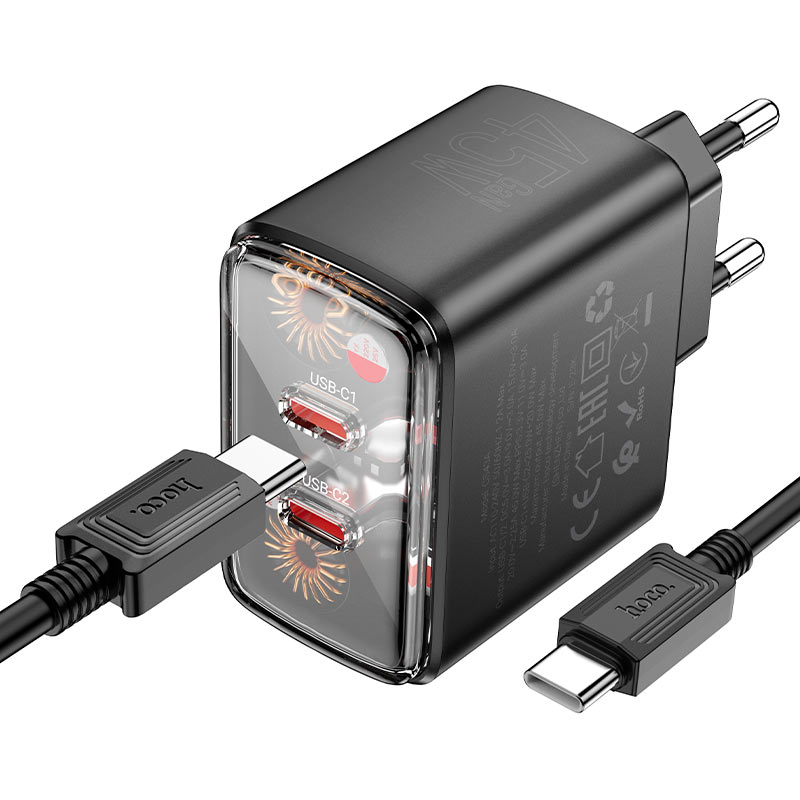 Wall charger “CS43A Smart” PD45W EU cable set