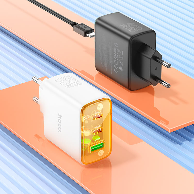 Wall charger “CS44A Smart” PD65W EU cable set