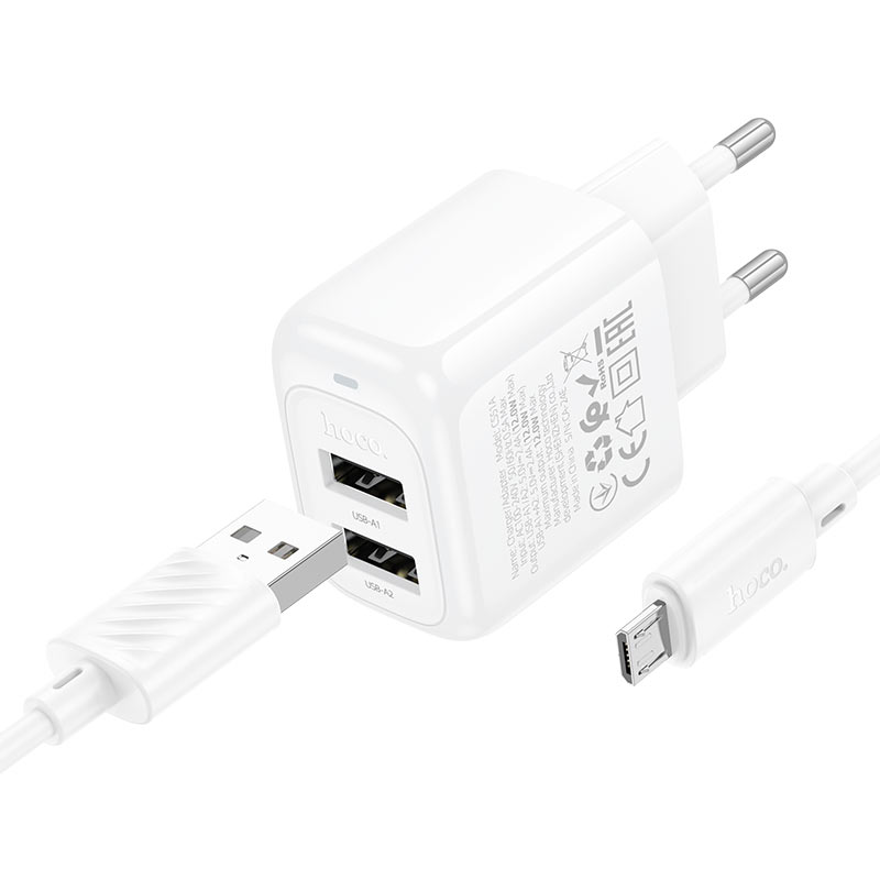 Wall charger “CS51A Surplus” EU cable set