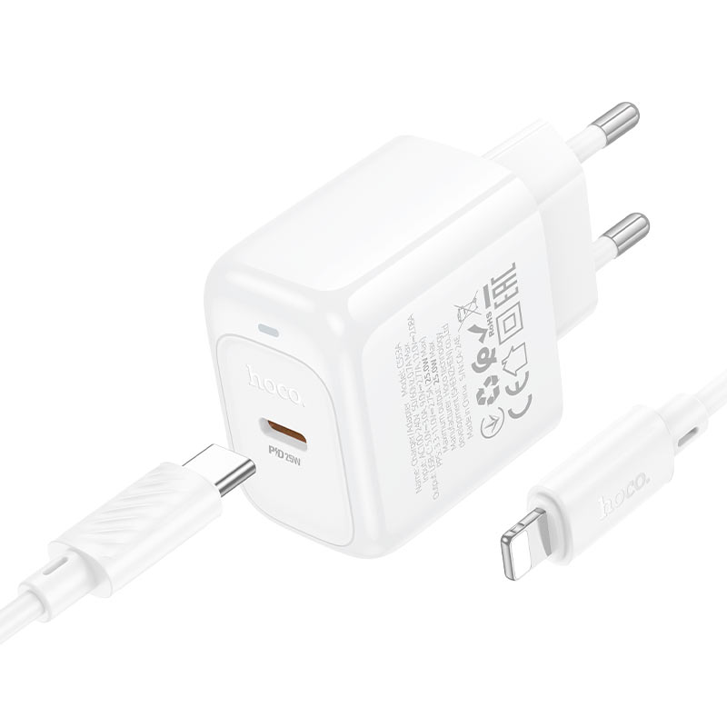 Wall charger “CS53A Surplus” PD25W EU cable set