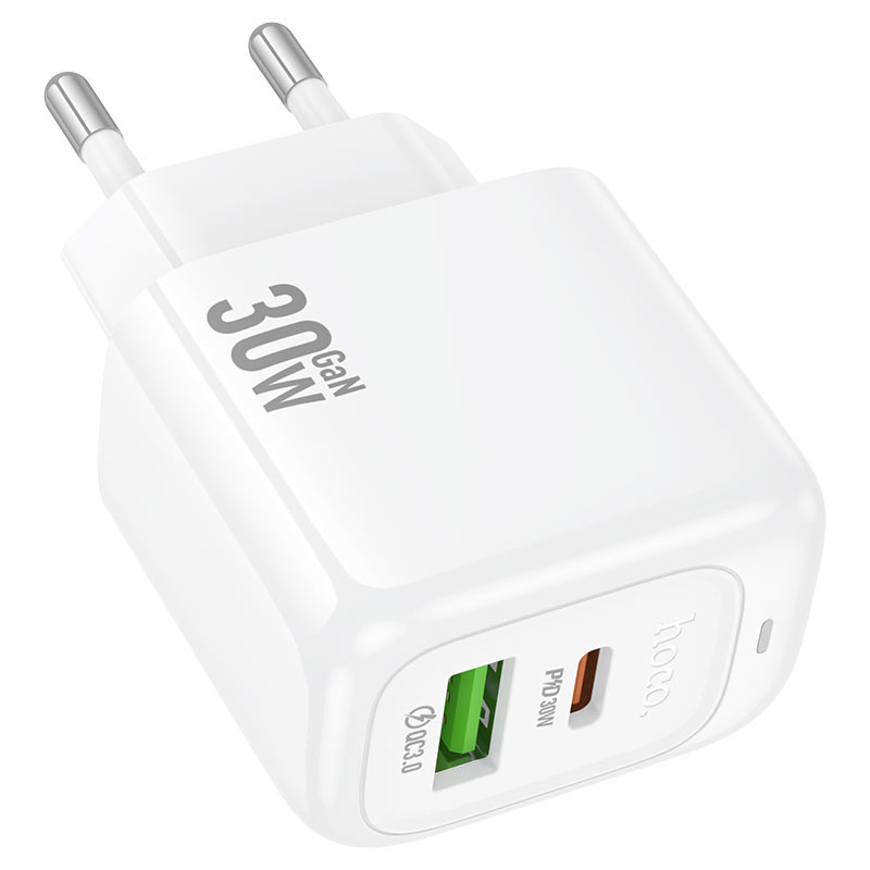 Wall charger “CS55A Surplus” PD30W + QC3.0 EU cable set
