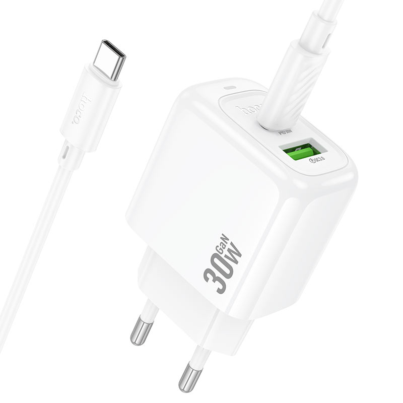 Wall charger “CS55A Surplus” PD30W + QC3.0 EU cable set