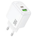 Wall charger “CS55A Surplus” PD30W + QC3.0 EU cable set