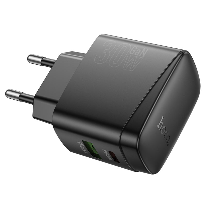 Wall charger “CS61A Bright” PD30W + QC3.0 EU cable set