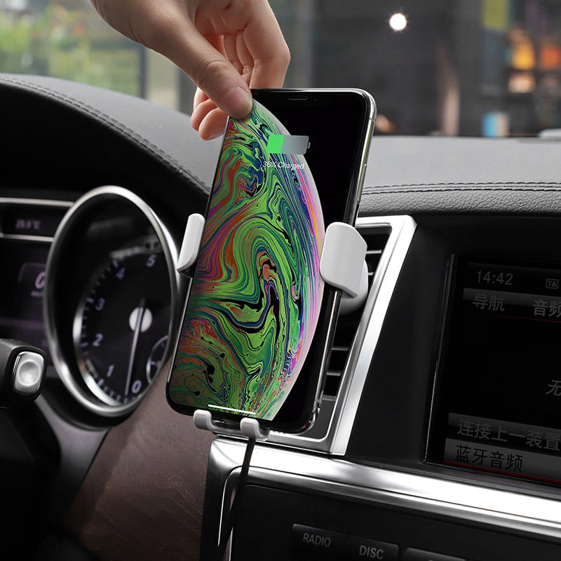 Car wireless charger «CW17 Sage» clip air outlet