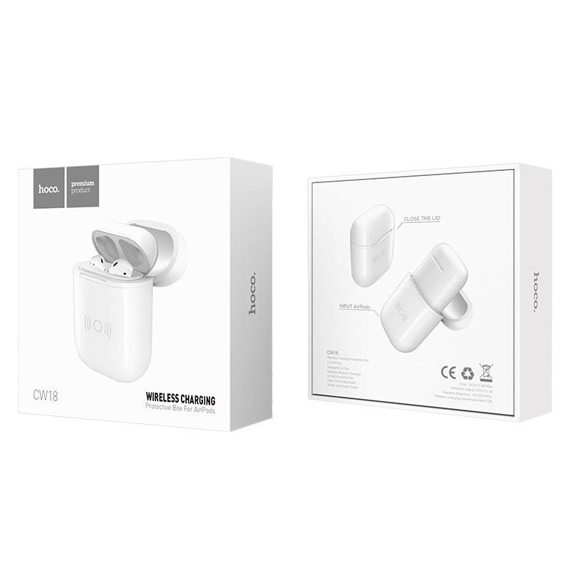 Wireless charging protective box “CW18” for AirPods