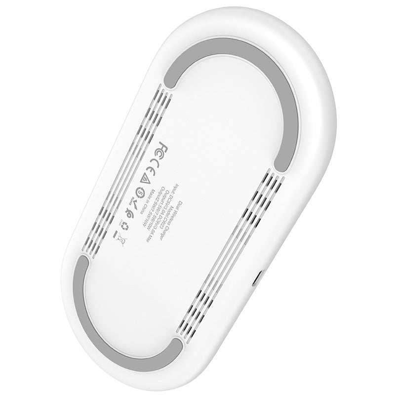 Wireless charger “CW23 Dual power” tabletop charging dock