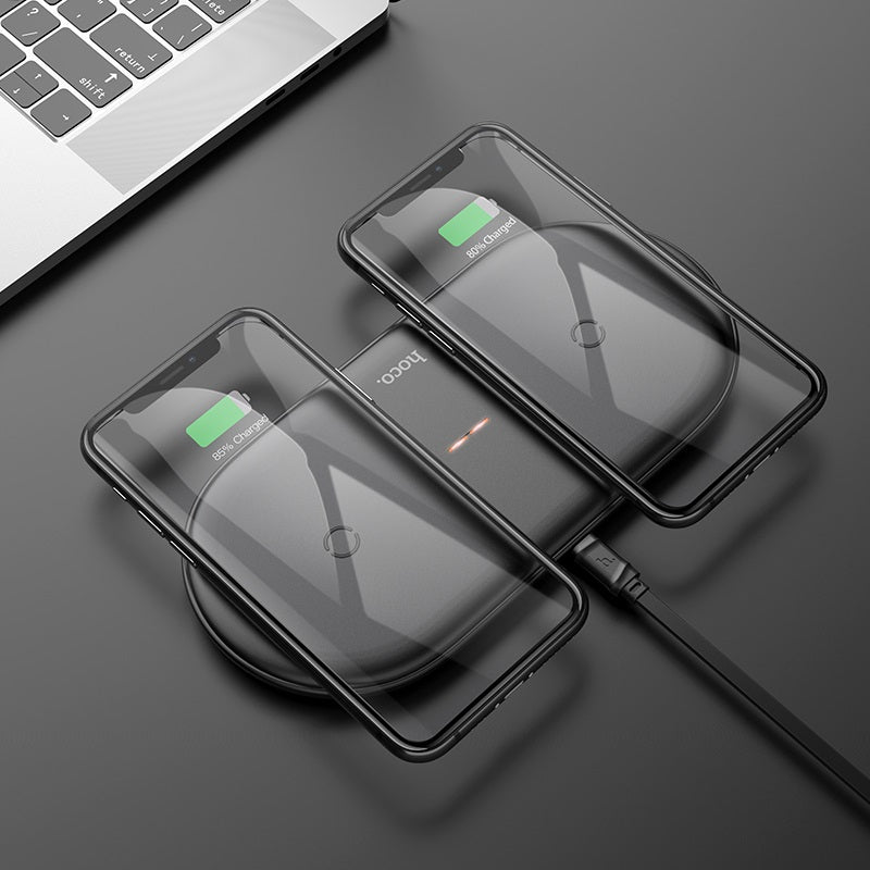 Wireless charger “CW23 Dual power” tabletop charging dock