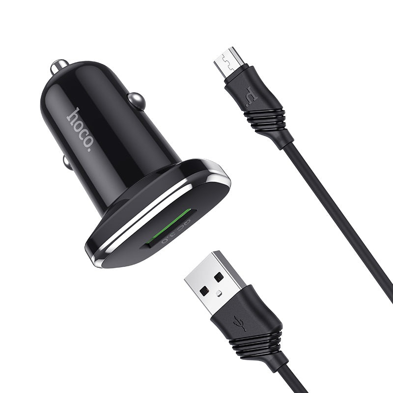 Car wireless charger “CW25 Delight” set with QC3.0 charger