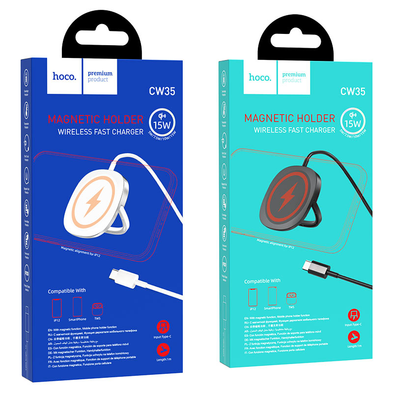 Wireless charger “CW35 core” 15W magnetic