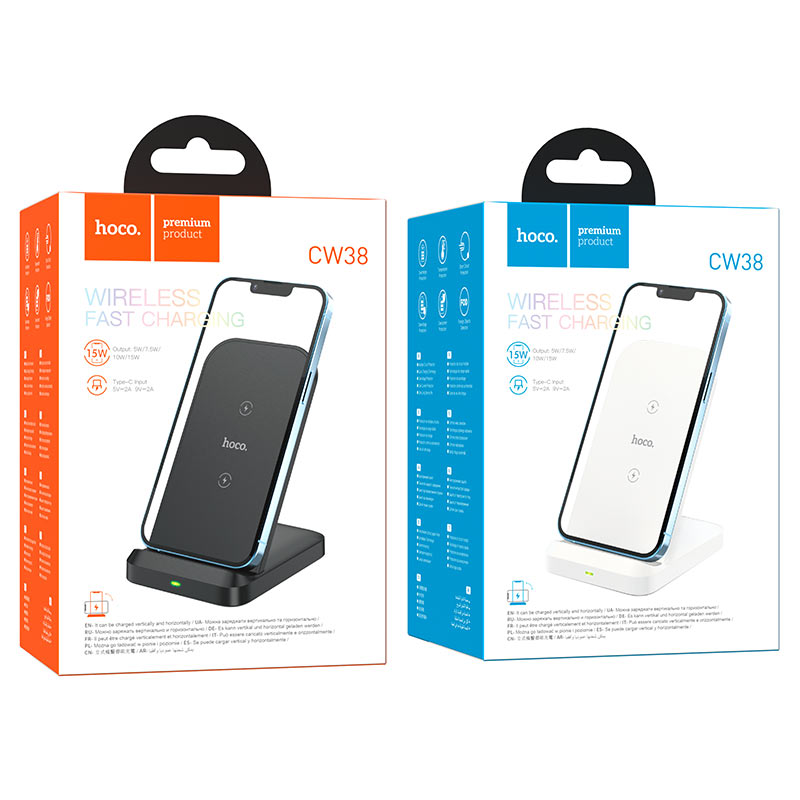 Tabletop wireless charging holder “CW38”