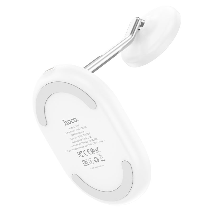 Tabletop wireless charging holder “CW40 Noble” magnetic