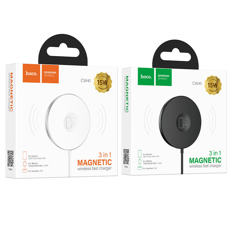 Wireless charger “CW41 Delight” 15W magnetic